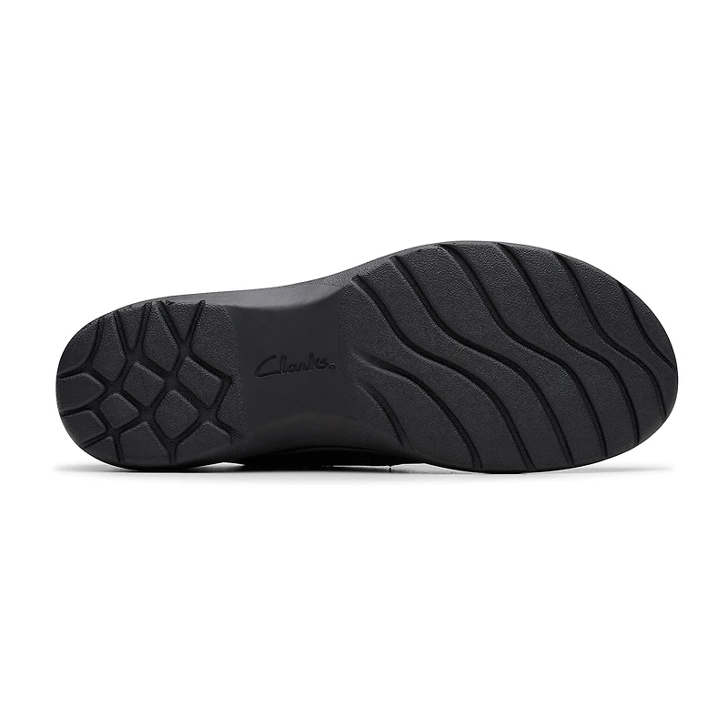 Clarks Carleigh Womens Round Closed Toe Mules-Wide Width