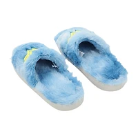 Womens Wonder Woman Faux Fur Trim Slip-On Slippers