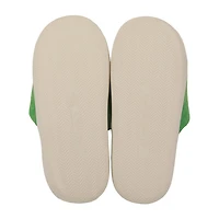 Keroppi Womens Hello Kitty Faux Fur Trim Slip-On Slippers