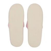 Womens Hello Kitty Faux Fur Trim Slip-On Slippers