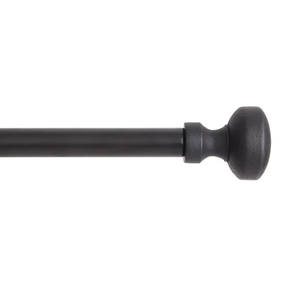 Town And Country Modern Rounded Cap 1 Adjustable Curtain Rod