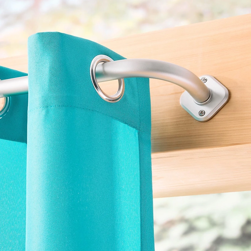 Nicole Miller Patio Country 1 Adjustable Curtain Rod