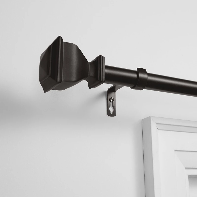 Exclusive Home Curtains Napoleon 1 IN Adjustable Curtain Rod
