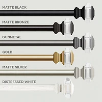 Exclusive Home Curtains Prism 1 Adjustable Curtain Rod