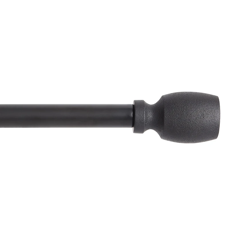 Town And Country Smooth Edge Cylinder 1 Adjustable Curtain Rod