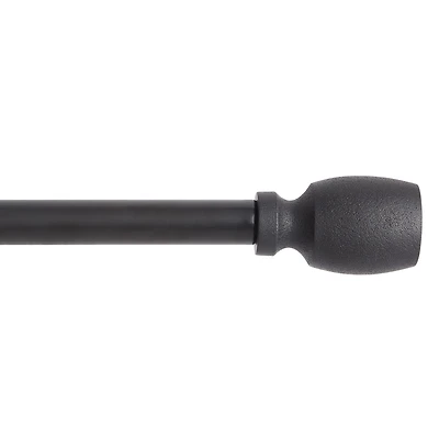 Town And Country Smooth Edge Cylinder 1 Adjustable Curtain Rod