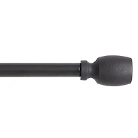 Town And Country Smooth Edge Cylinder 1 Adjustable Curtain Rod