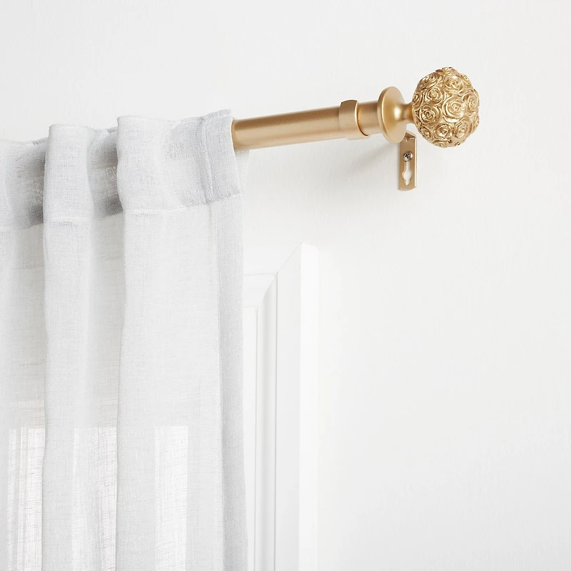 Exclusive Home Curtains Peony 1 IN Adjustable Curtain Rod