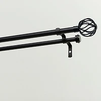 Exclusive Home Curtains Ogee/Topper Double Curtain Rod