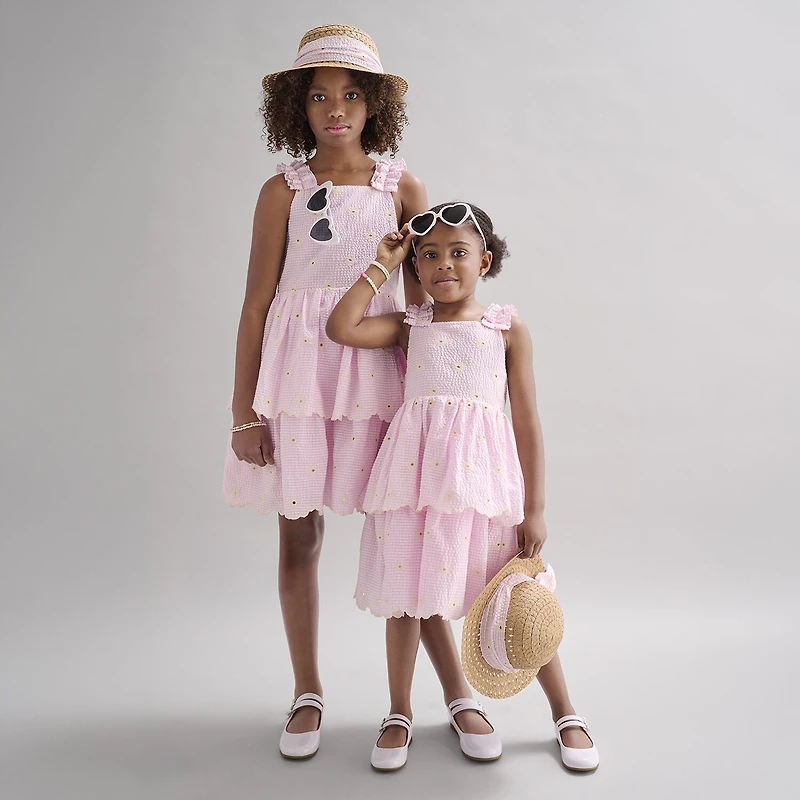 Blueberi Boulevard Toddler Girls Sleeveless A-Line Dress