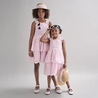 Blueberi Boulevard Toddler Girls Sleeveless A-Line Dress