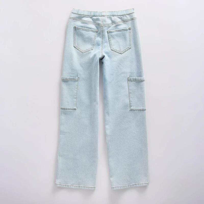 Vanilla Star Big Kid Girls Wide Leg Jean