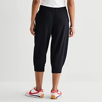 Arizona Womens Juniors Cuffed Capri Pant
