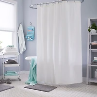 Home Expressions Dobby Stripe Shower Curtain