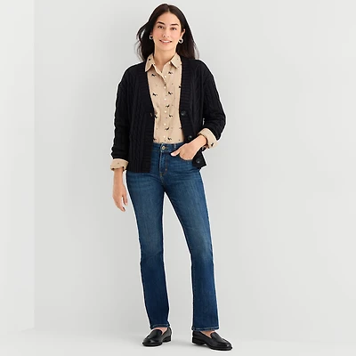St. John's Bay Womens Mid Rise Bootcut Jean