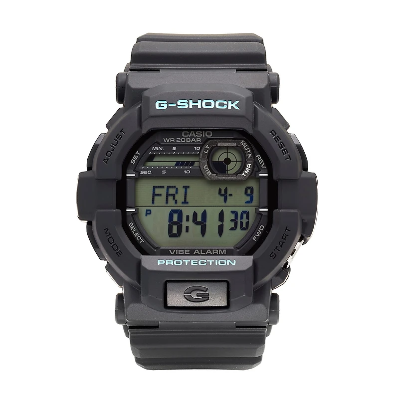 Casio G-Shock Mens Black Strap Watch Gd350-1ccr