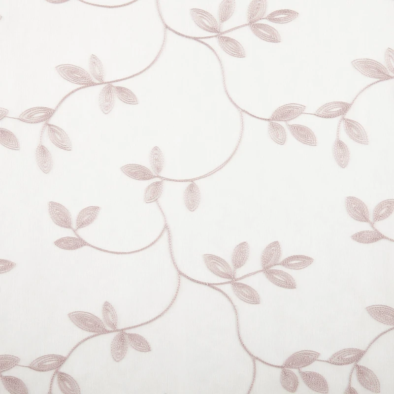 Regal Home Meadow Embroidered 2-pc. Rod Pocket Window Tier