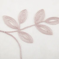 Regal Home Meadow Embroidered 2-pc. Rod Pocket Window Tier