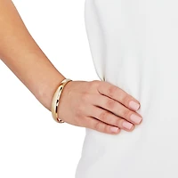 Womens 10K Gold Bangle Bracelet