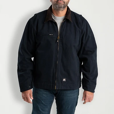 Berne Highland Washed Gasoline Mens Heavyweight Big and Tall Work Jacket