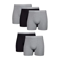 Hanes Fresh Iq Bonus Pack Mens 5 Boxer Briefs J349b5