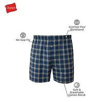 Hanes Freshiq Comfortflex Waistband Mens 4 Pack Boxers J838t4