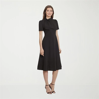 Ivy & Blue Short Sleeve Fit + Flare Dress