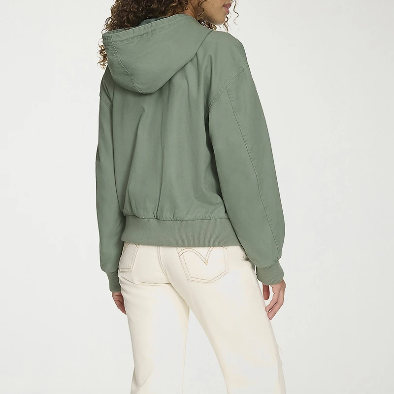Levi's® Womens Hooded Midweight Bomber Jacket