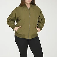 Levi's® Womens Plus Water Resistant Midweight Bomber Jacket