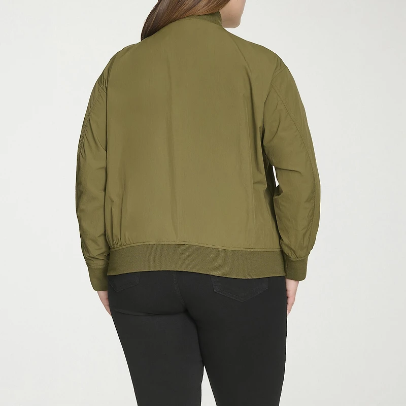 Levi's® Womens Plus Water Resistant Midweight Bomber Jacket