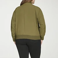 Levi's® Womens Plus Water Resistant Midweight Bomber Jacket