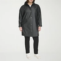 Levi's® Womens Hooded Water Resistant Midweight Plus Raincoat