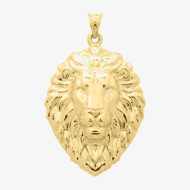 Lion Unisex Adult 14K Gold Pendant