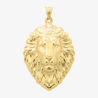 Lion Unisex Adult 14K Gold Pendant