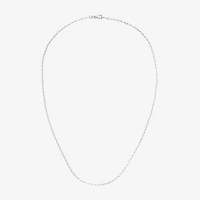 Unisex Adult 14K Gold Inch Paperclip Chain Necklace
