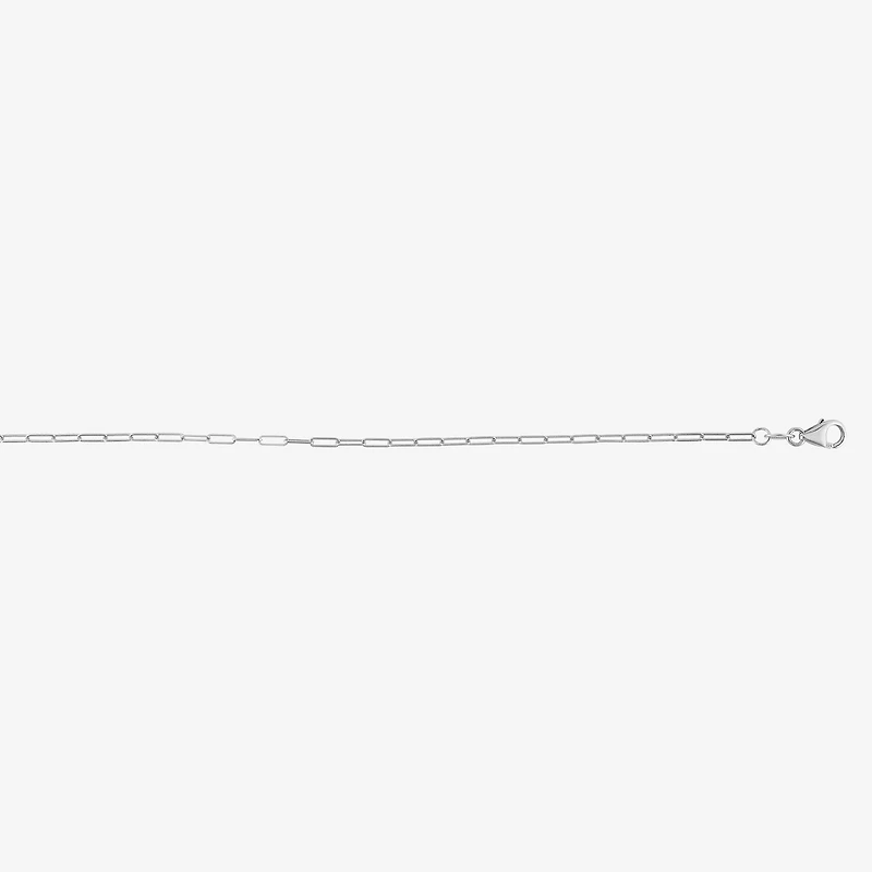 Unisex Adult 14K Gold Inch Paperclip Chain Necklace
