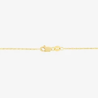Womens 14K Gold 18 Inch Rolo Chain Necklace