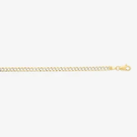 Mens 14K Gold 20 Inch Curb Chain Necklace