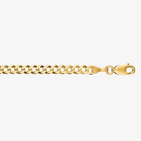 Unisex Adult 14K Gold 18 Inch Curb Chain Necklace