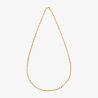 Womens 14K Gold 18 Inch Valentino Chain Necklace