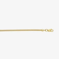 Unisex Adult 14K Gold 18 Inch Snake Chain Necklace
