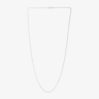 Womens 14K Gold 18 Inch Wheat Chain Necklace