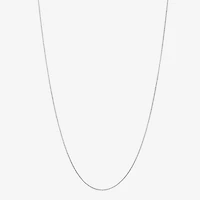 Womens 14K Gold 18 Inch Wheat Chain Necklace