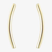 Gold Addiction 14K Gold 15mm Stud Earrings