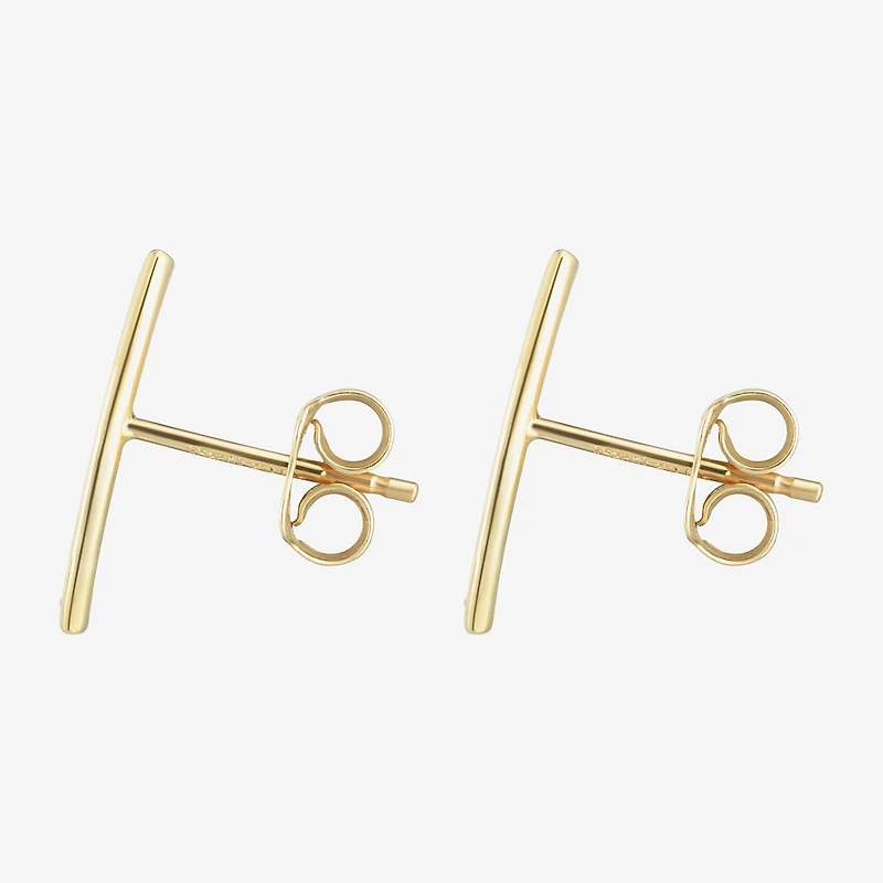 Gold Addiction 14K Gold 15mm Stud Earrings