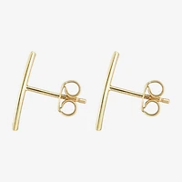 Gold Addiction 14K Gold 15mm Stud Earrings