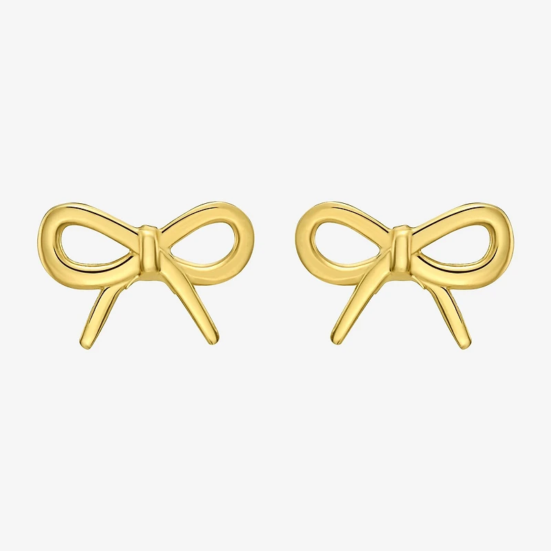 14K Gold 7.8mm Stud Earrings