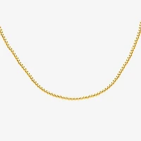 Gold Addiction Unisex Adult 14K Gold 8 Inch Bead Chain Bracelet