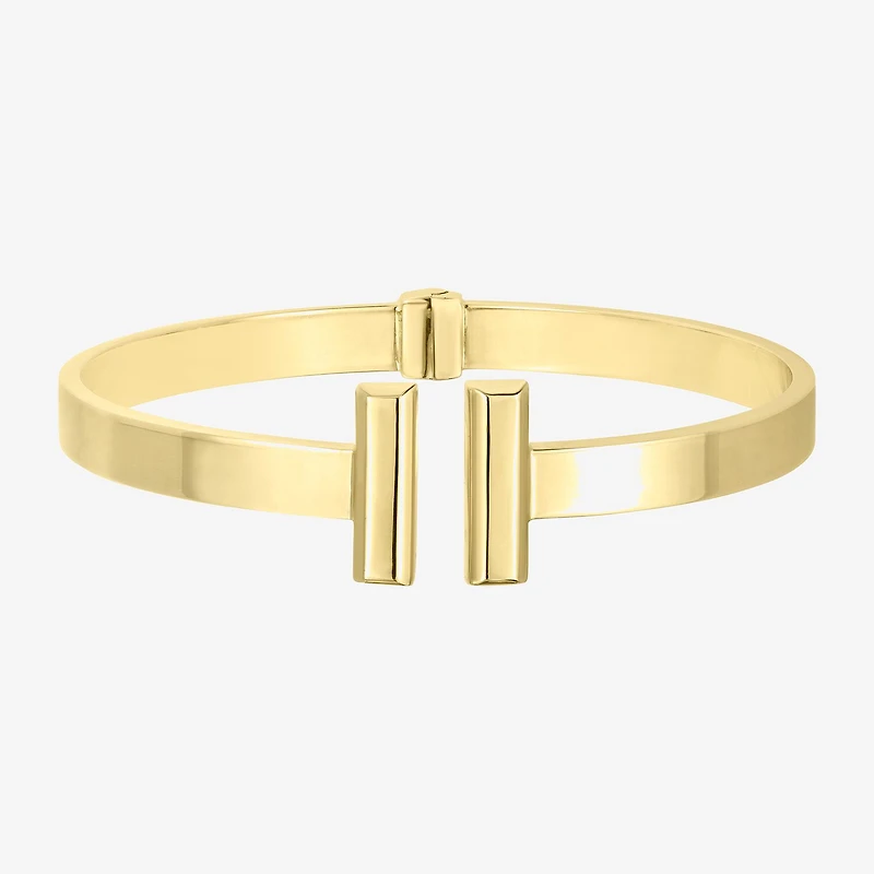 Unisex Adult 14K Gold Bangle Bracelet