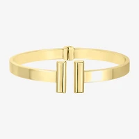 Unisex Adult 14K Gold Bangle Bracelet